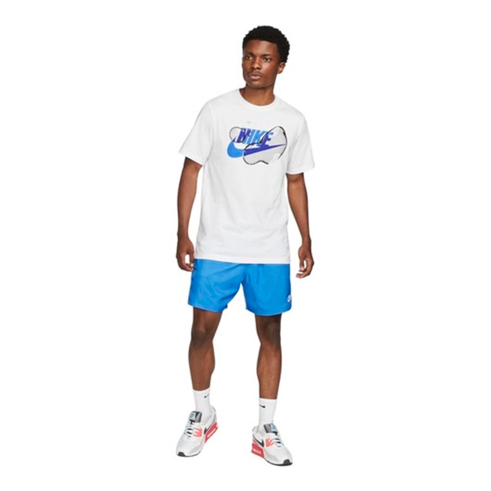 Nike M Nsw Tee Futura Seasonal Erkek Beyaz T-shirt - DJ1574-100