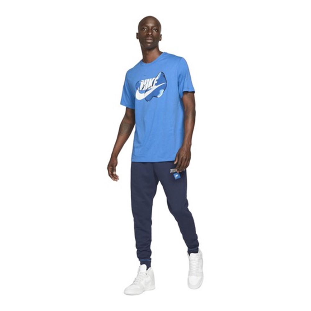 Nike M Nsw Tee Futura Seasonal Erkek Mavi T-shirt - DJ1574-403