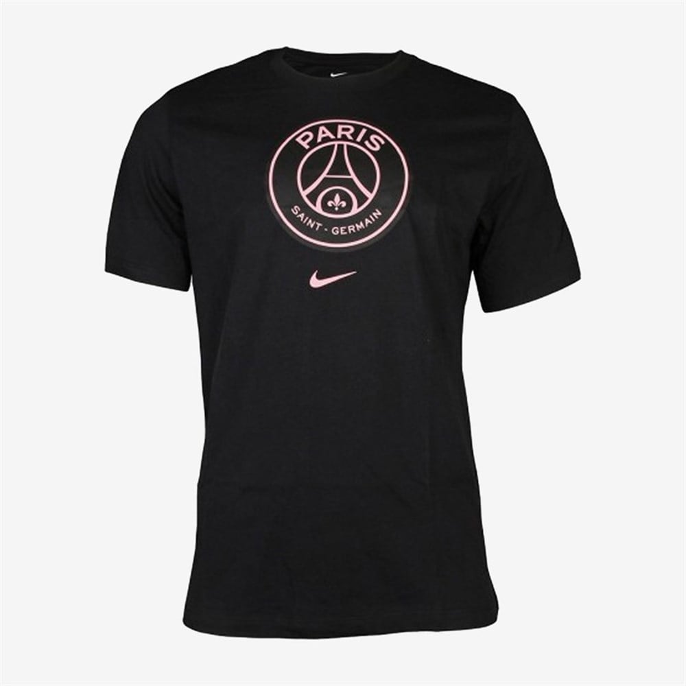 Nike Psg M Nk Tee Evergreen Crest Erkek Siyah T-shirt - CZ5599-010