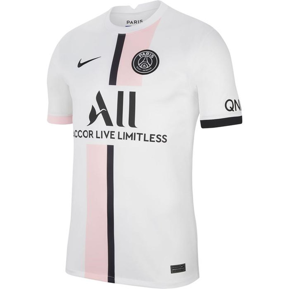Nike Psg Mnk Df Stad Jsy Ss Aw Erkek Beyaz T-shirt - CV7902-101