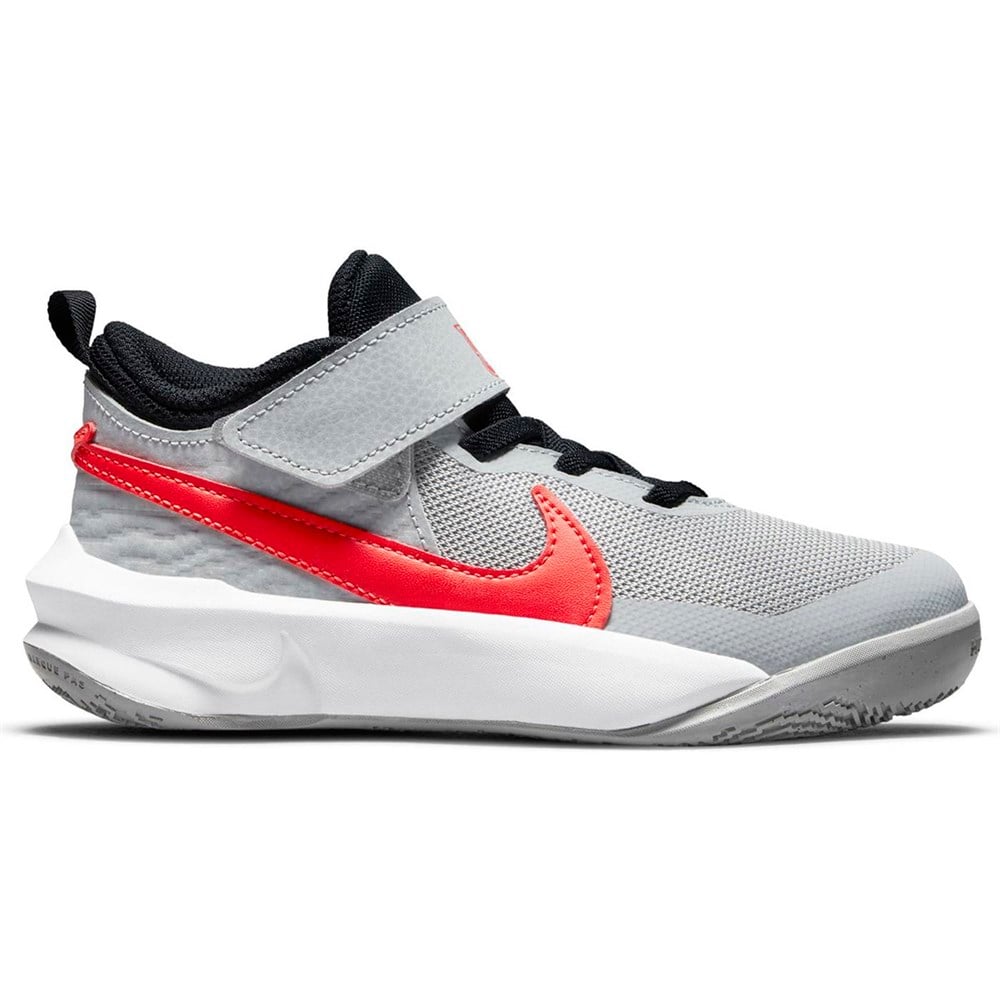 Nike Team Hustle D 10 (Ps) Çocuk Gri Koşu Ayakkabı  - CW6736-006