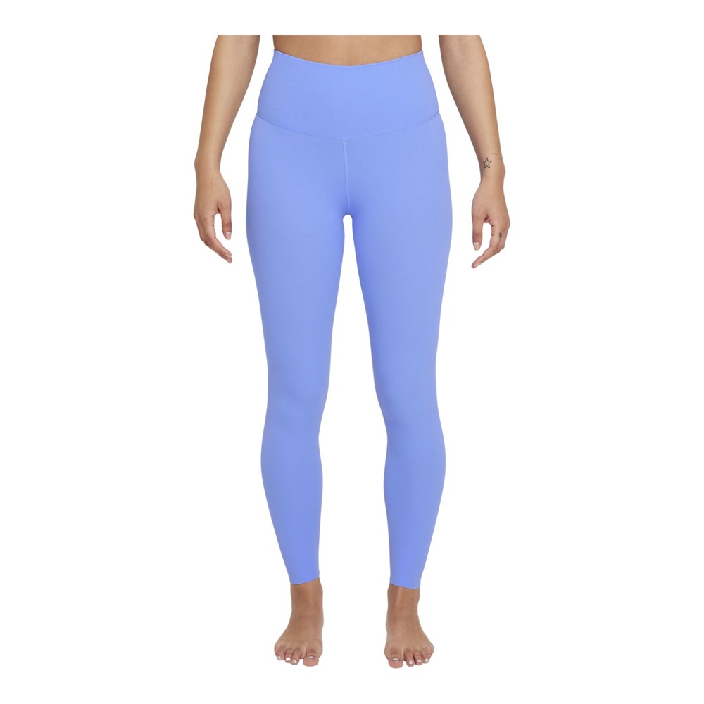 Nike The Yoga Luxe 7/8 Tıght Kadın Mavi Tayt - CJ3801-478