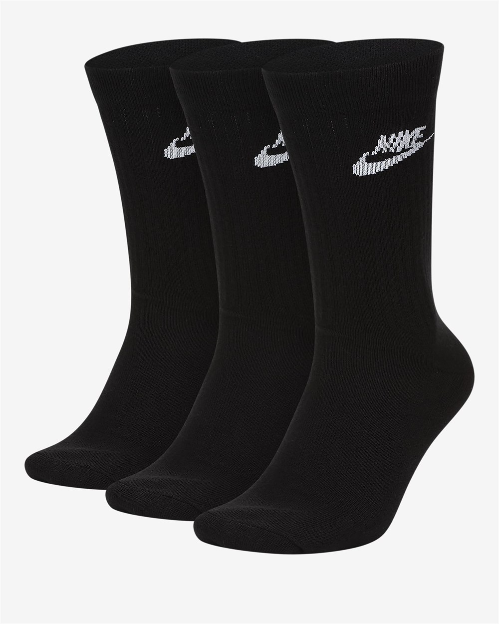 Nike U Nk Nsw Evry Essentıal Crew Unisex Siyah Çorap - SK0109-010