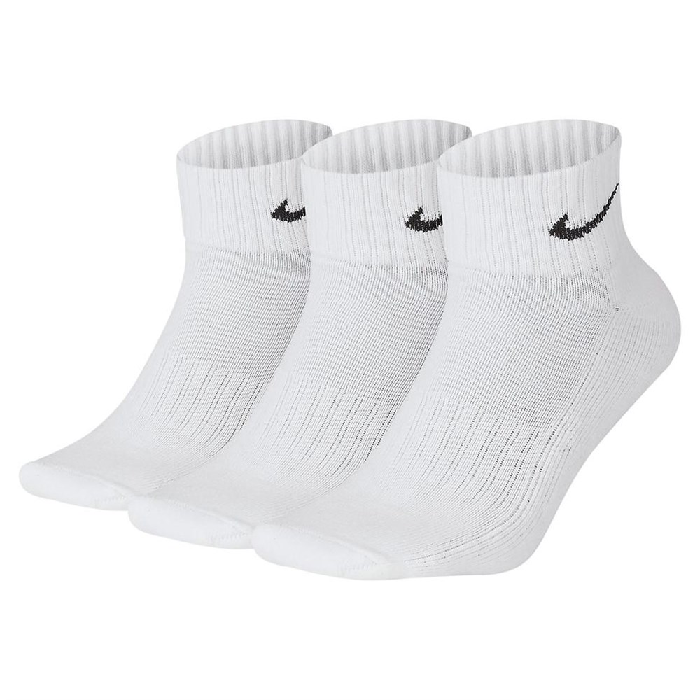 Nike U Nk V Cush Ankle- 3P Value Unisex Beyaz Çorap - SX4926-101