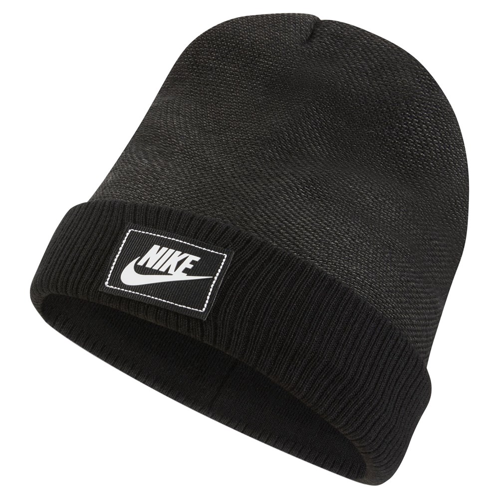 Nike U Nsw Beanıe Cuffed Swoosh Unisex Siyah Bere  - CW6324-010