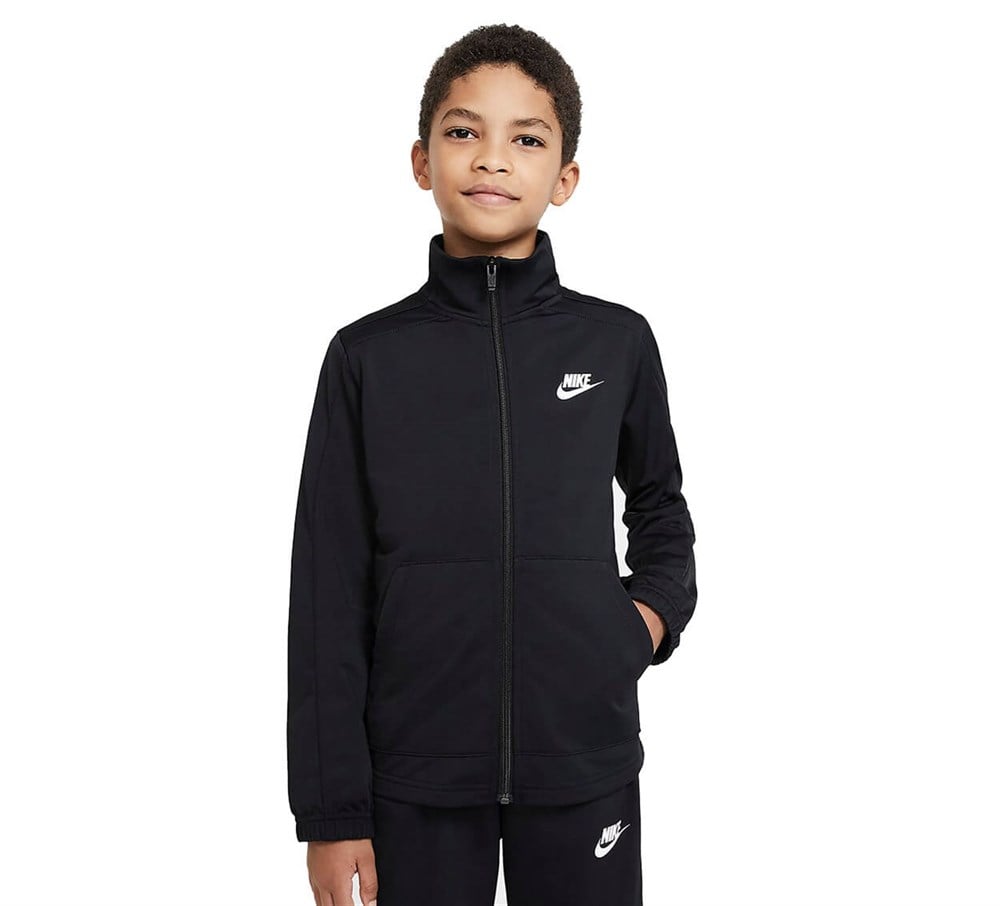 Nike U Nsw Hbr Poly Tracksuıt Çocuk Siyah Eşofman Takımı - DD0324-010