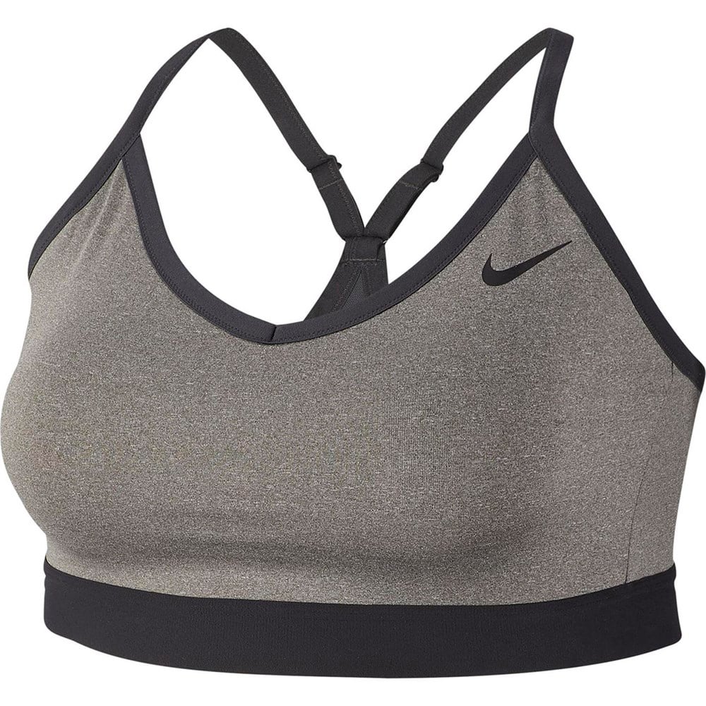 Nike W Nk Df Indy Plus Bra Kadın Gri Sporcu Sütyeni - BQ0974-091