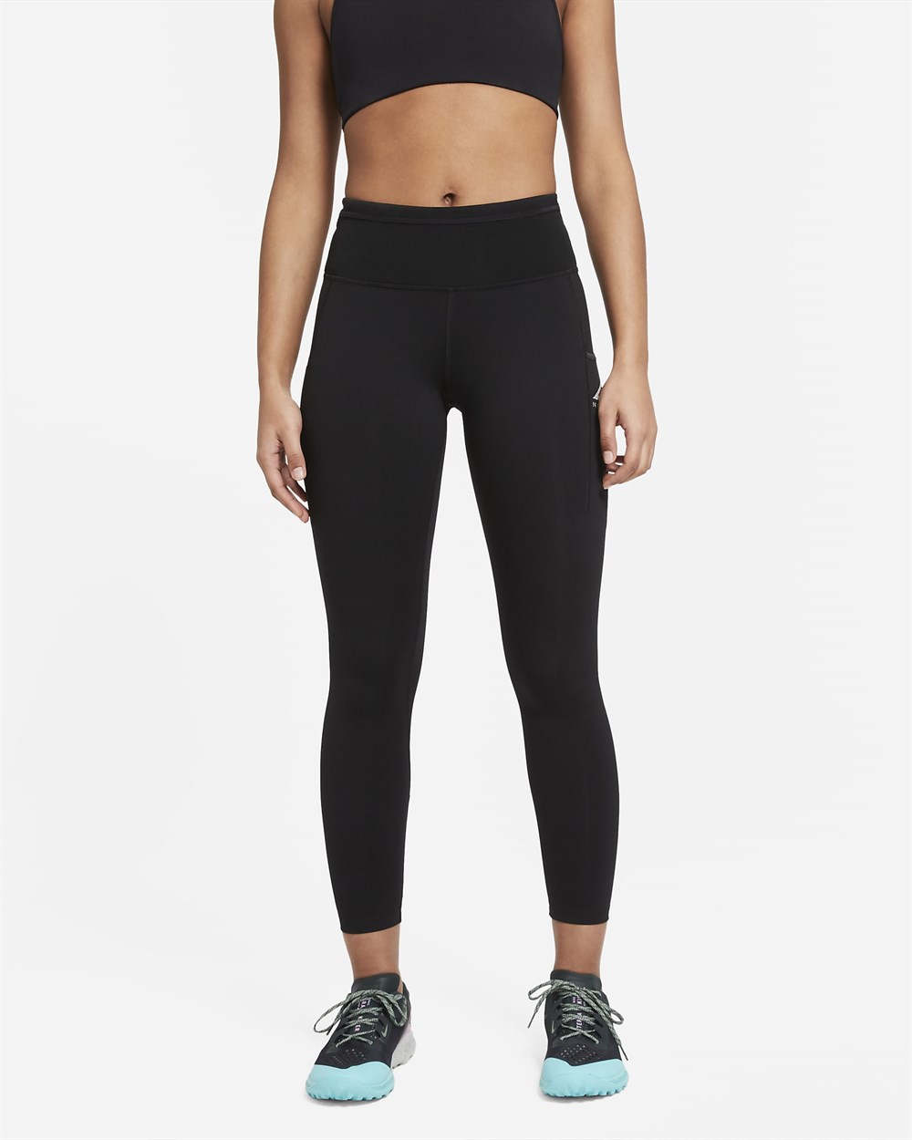 Nike W Nk Epıc Luxe Tght Traıl Kadın Siyah Tayt - CZ9596-010