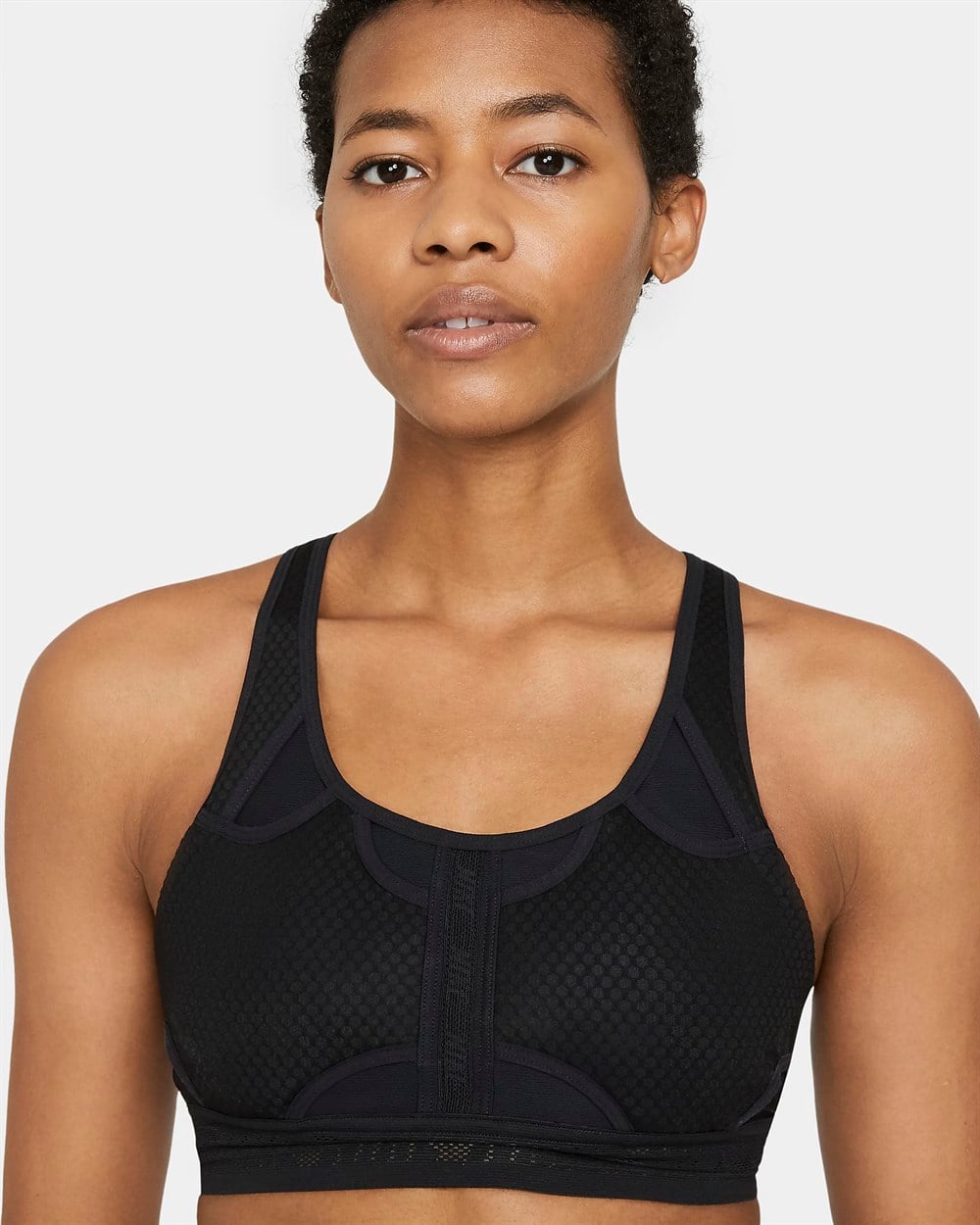 Nike W Nk Swsh Dfadv Bra Kadın Siyah Sporcu Sütyeni - CZ4439-011