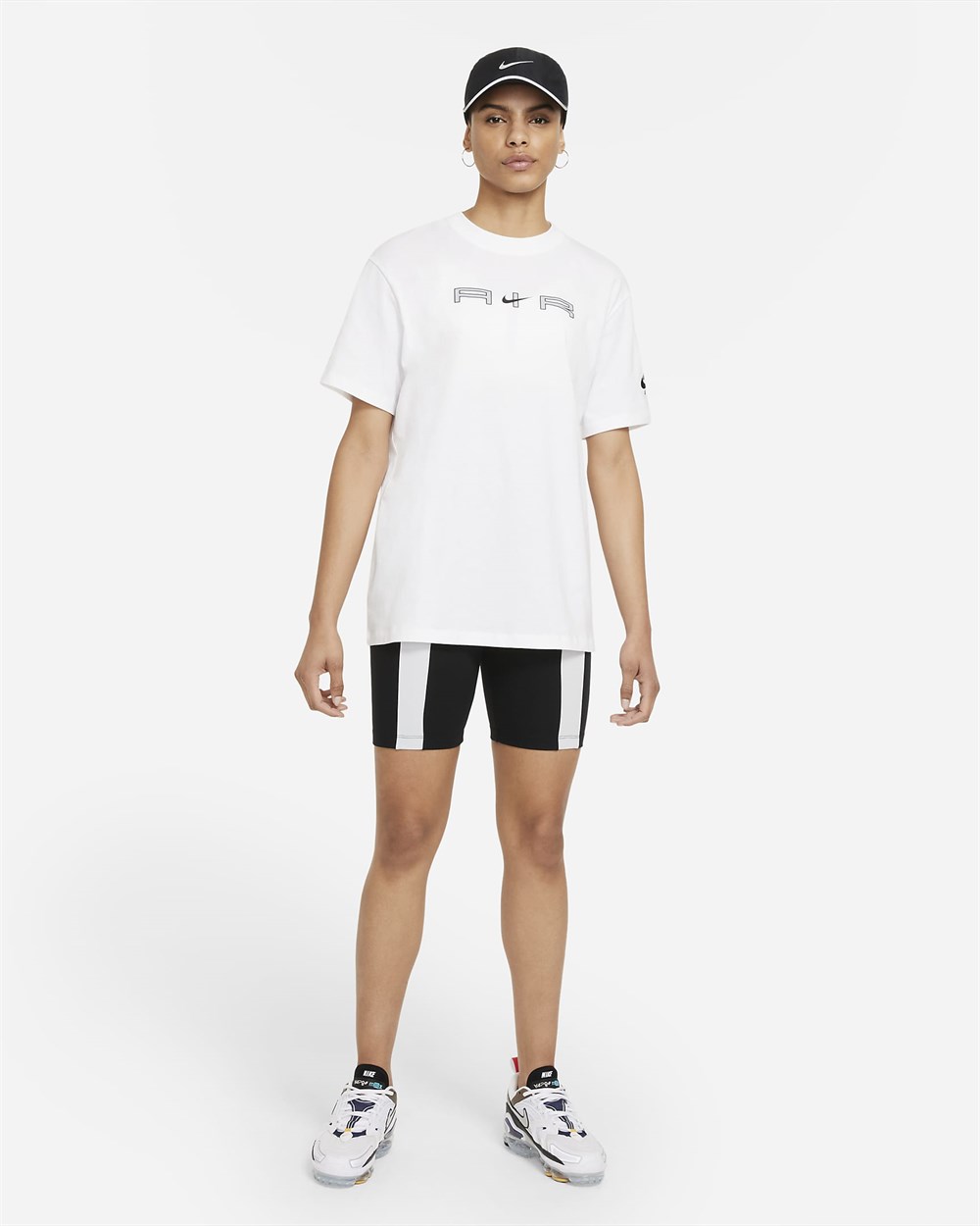 Nike W Nsw Aır Ss Top Bf Kadın Beyaz T-shirt - DD5431-100