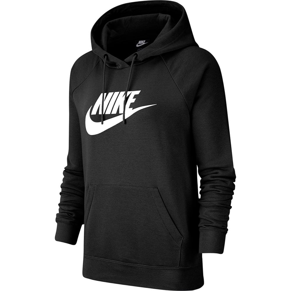 Nike W Nsw Essntl Flc Gx Hoodıe Kadın Siyah Sweatshirt - BV4126-010