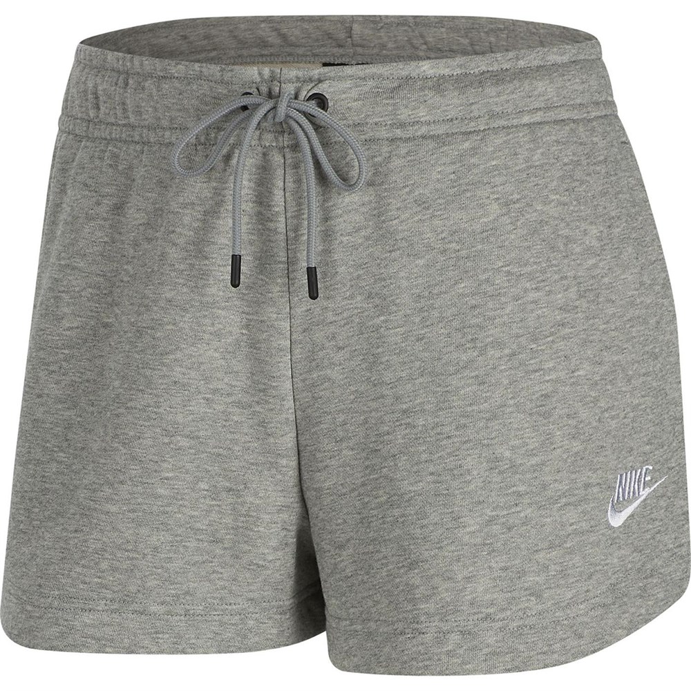 Nike W Nsw Essntl Flc Hr Short Ft Kadın Gri Şort - CJ2158-063