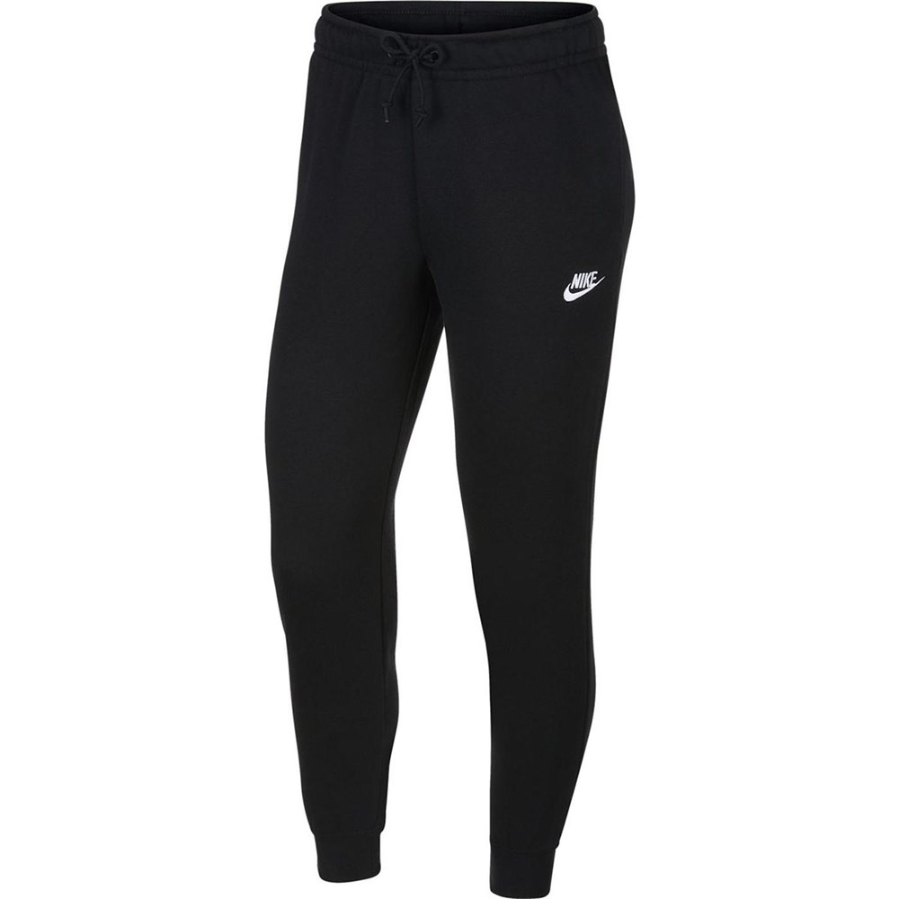Nike W Nsw Essntl Flc Mr Pnt Rg Kadın Siyah Eşofman Altı - BV4095-010