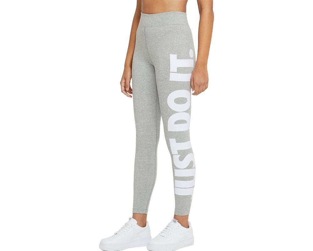 Nike W Nsw Essntl Gx Hr Lggng Jdı Kadın Gri Tayt - CZ8534-063