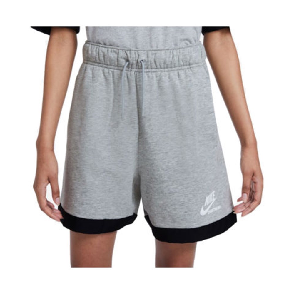 Nike W Nsw Flc Mr Short Htg Kadın Gri Şort - DD5681-063