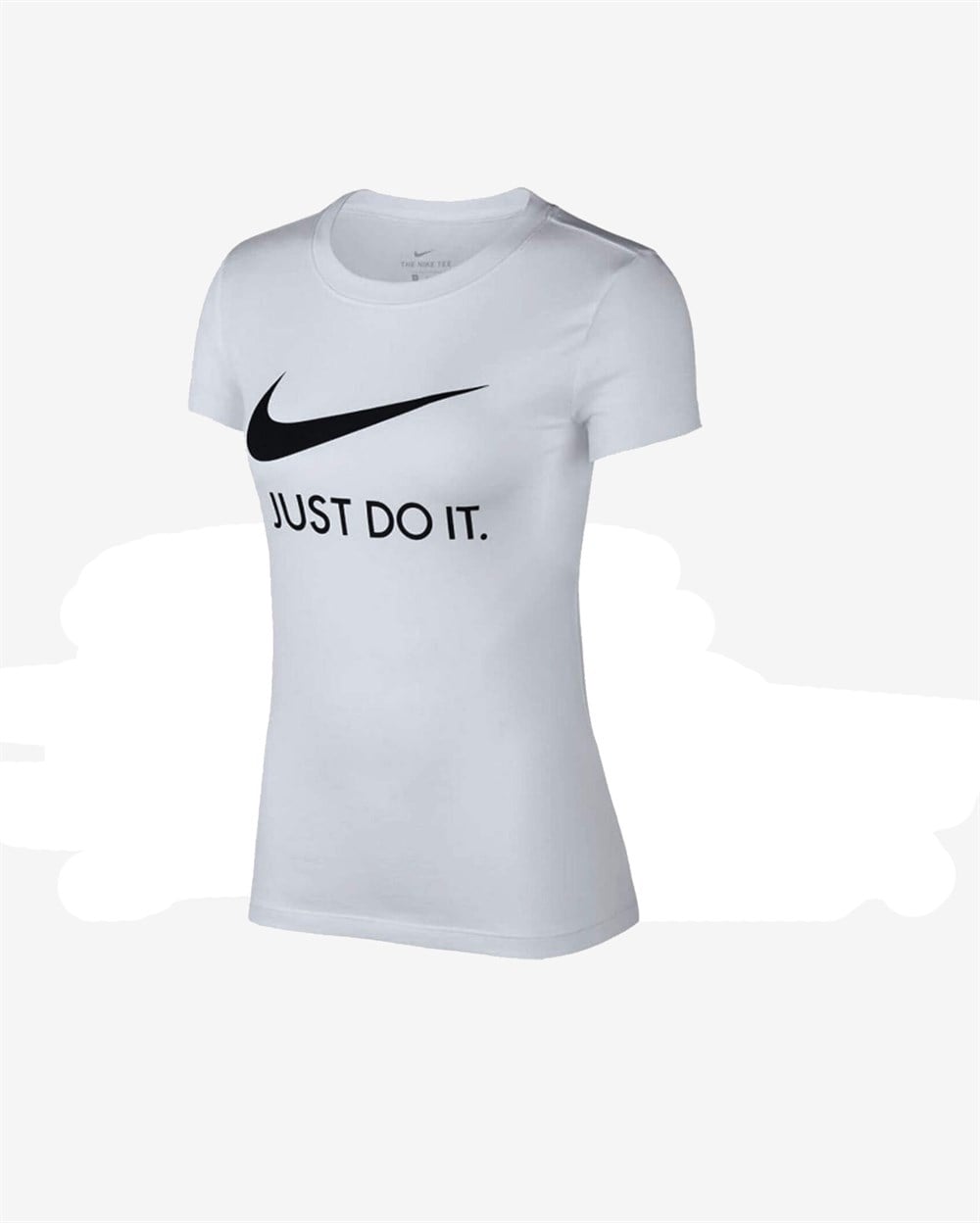 Nike W Nsw Tee Jdı Slım Kadın Beyaz T-shirt - CI1383-100
