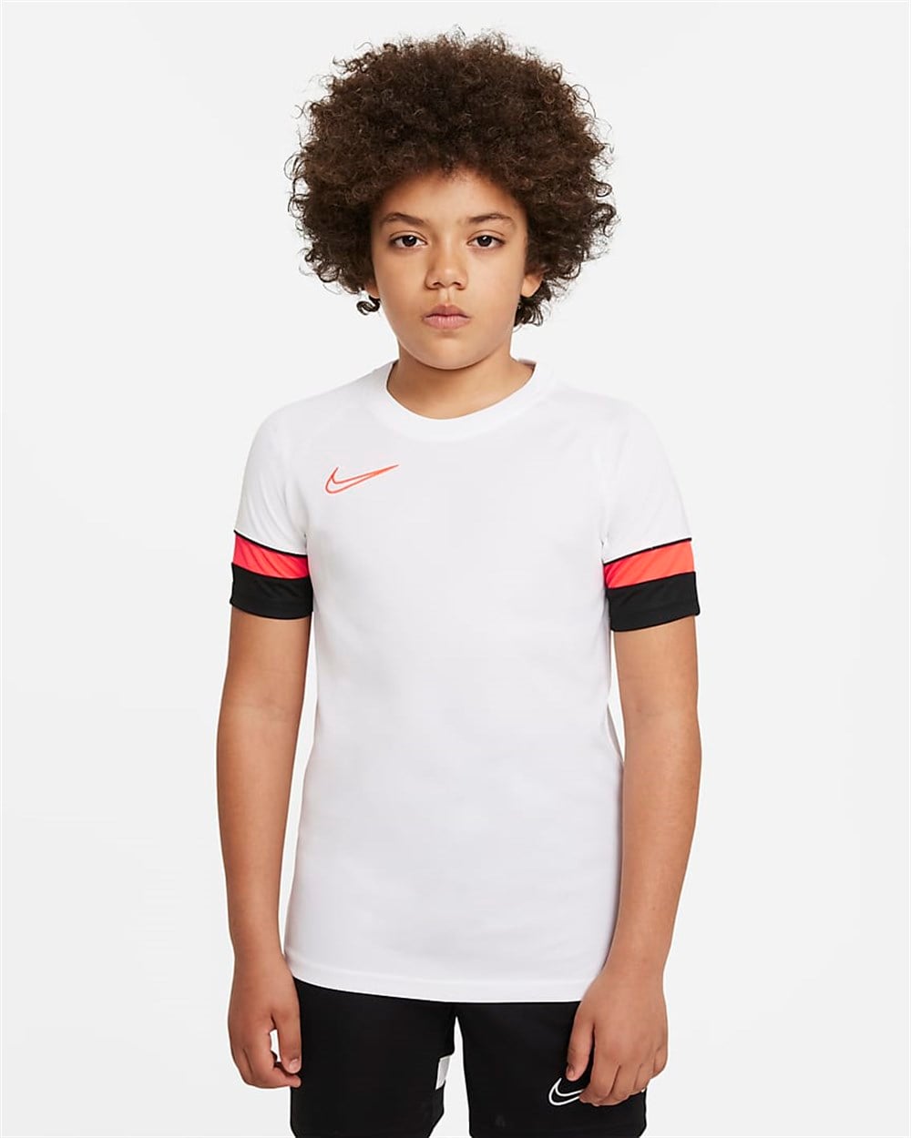 Nike Y Nk Df Acd21 Top Ss Unisex Beyaz T-shirt - CW6103-101