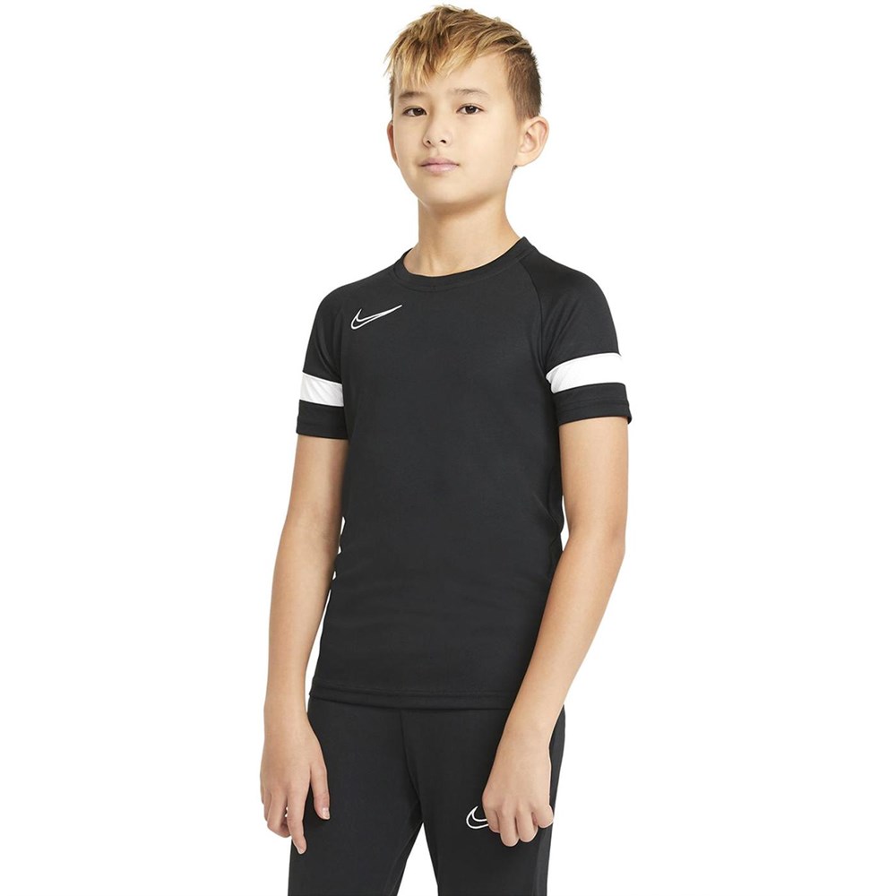 Nike Y Nk Df Acd21 Top Ss Unisex Siyah T-shirt - CW6103-010