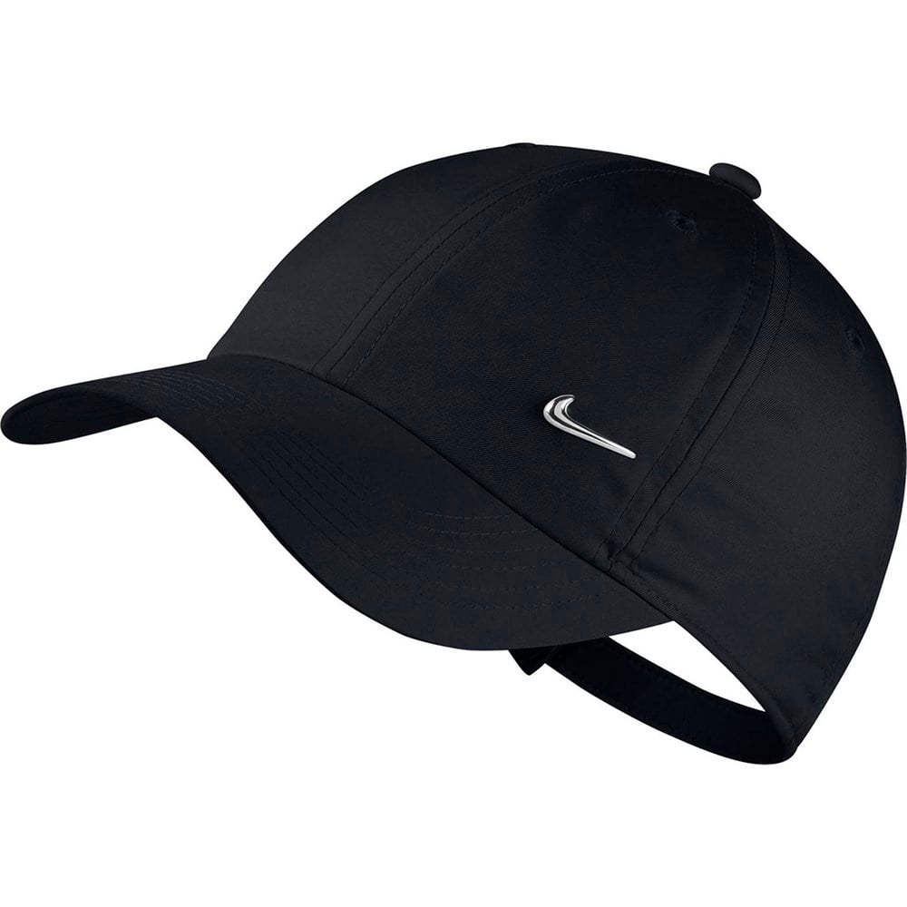 Nike Y Nk H86 Cap Metal Swoosh Çocuk Siyah Şapka - AV8055-010