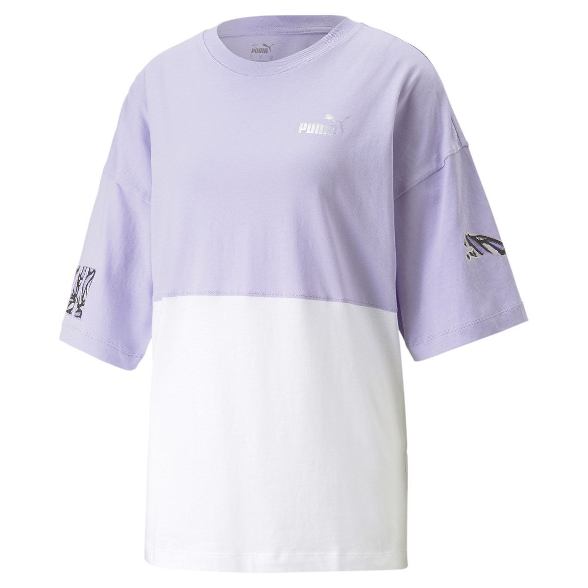 Power Nova Shine Colorblock Tee