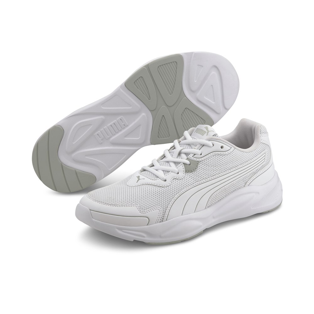 Puma 90S Runner Nu Wave Unisex Beyaz Günlük Spor Ayakkabı - 373017-02