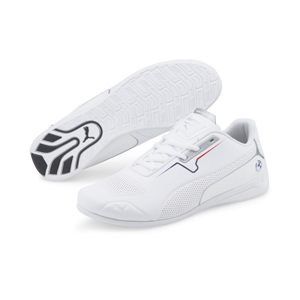Puma Bmw Mms Drift Cat 8 Erkek Beyaz Günlük Spor Ayakkabı - 307166-02