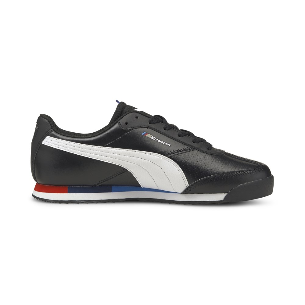 Puma Bmw Mms Roma Via Unisex Siyah Günlük Ayakkabı - 30686801