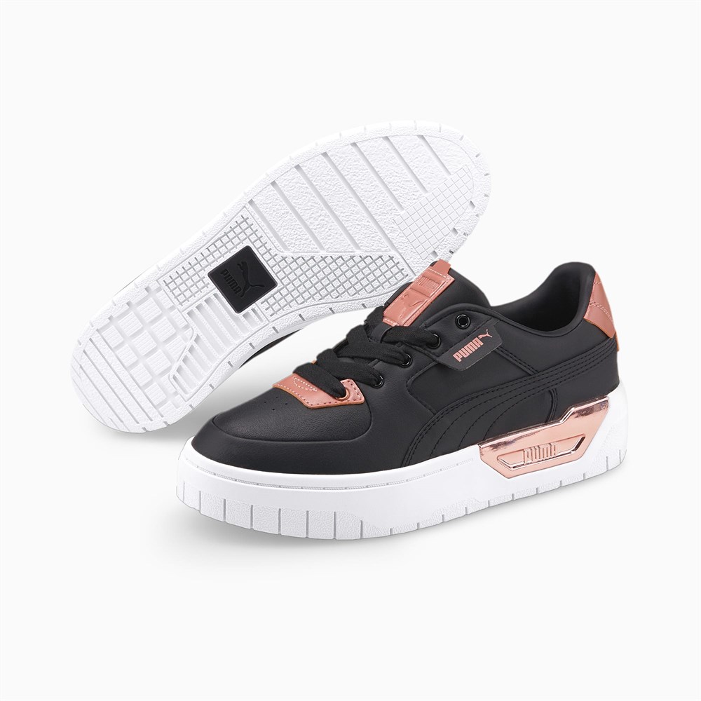 Puma Cali Dream Metal Wns Kadın Siyah Günlük Spor Ayakkabı - 384853-01