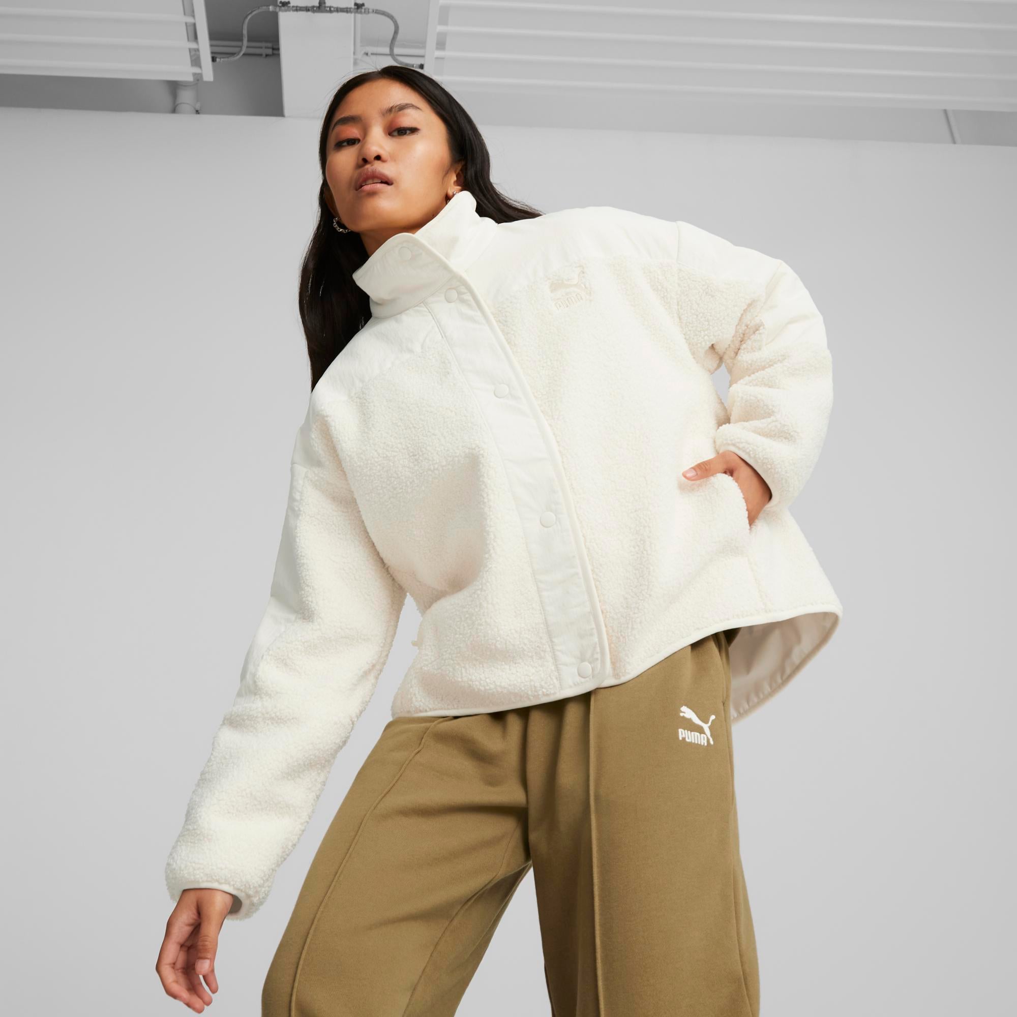 Puma Classics Sherpa Jacket Kadın Ceket