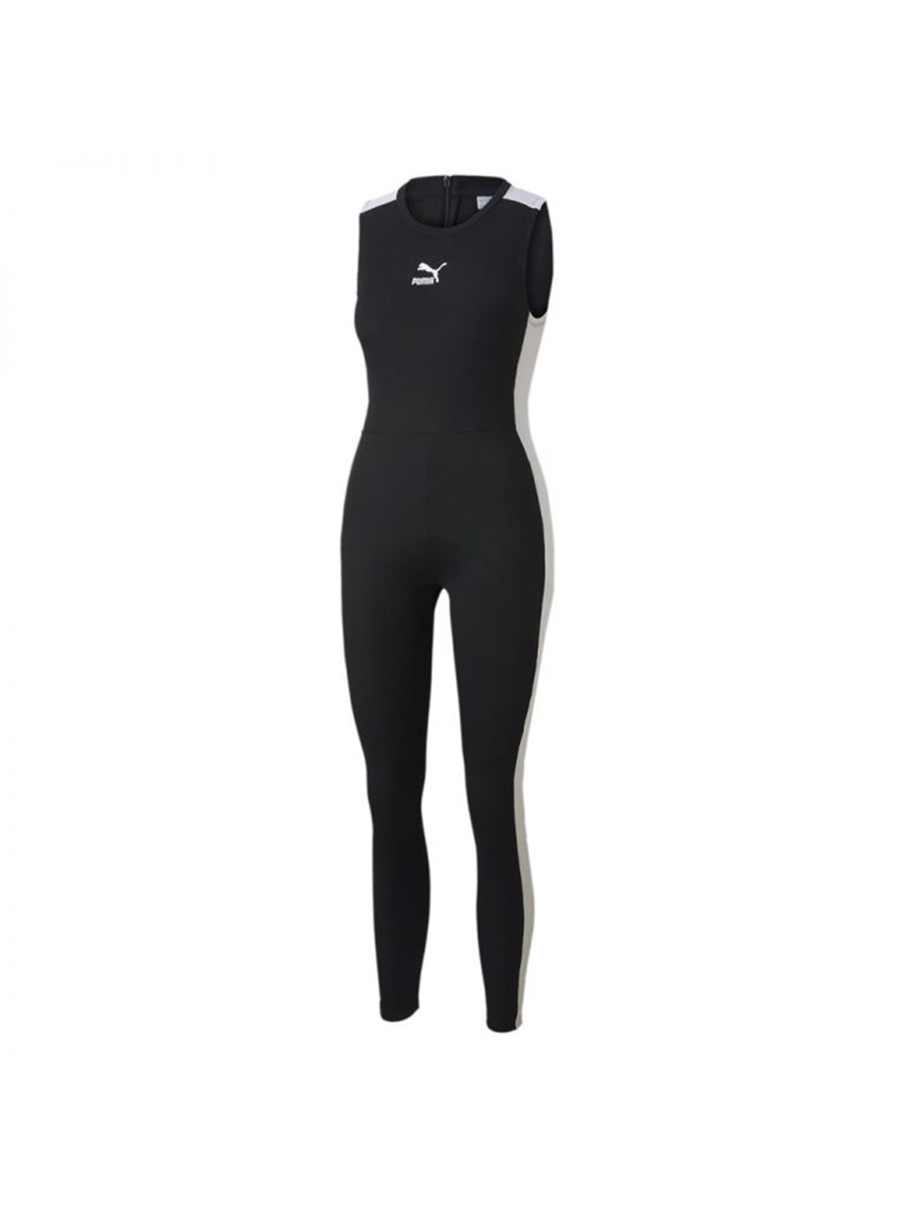 Puma Classics T7 Shortsleeve Tight Jumpsuit P Kadın Siyah Tulum - 59790801