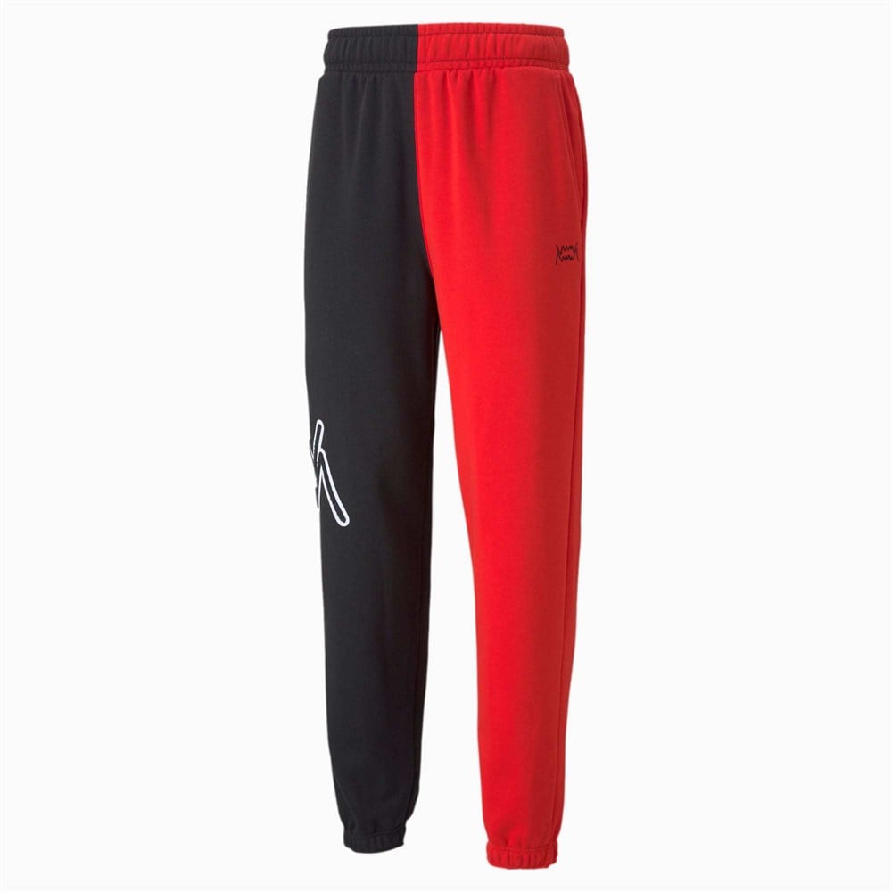 Puma Combine Pant Erkek Siyah Eşofman Altı - 53210301