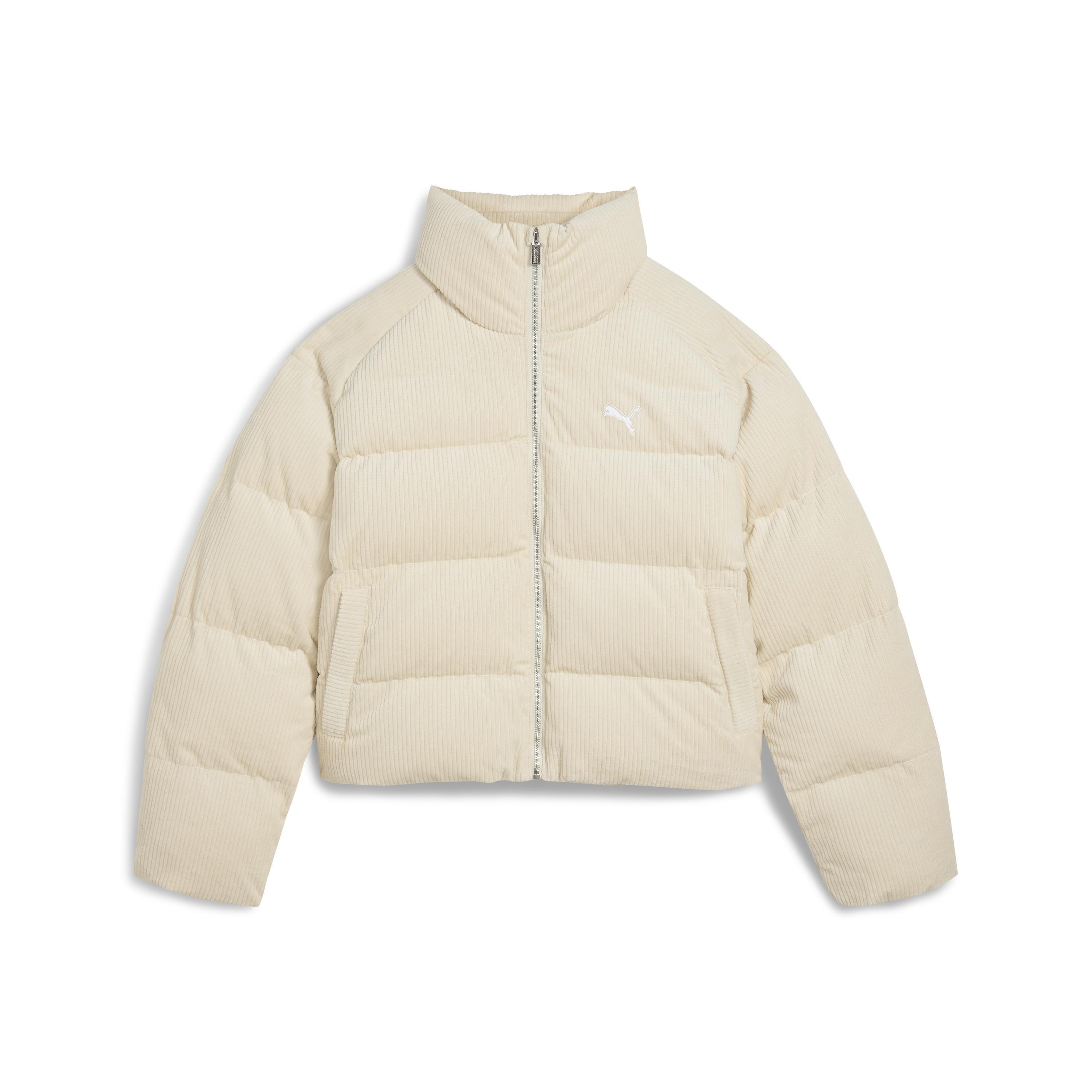 Puma Corduroy Puffer Jacket Kadın Yetişkin Ceket