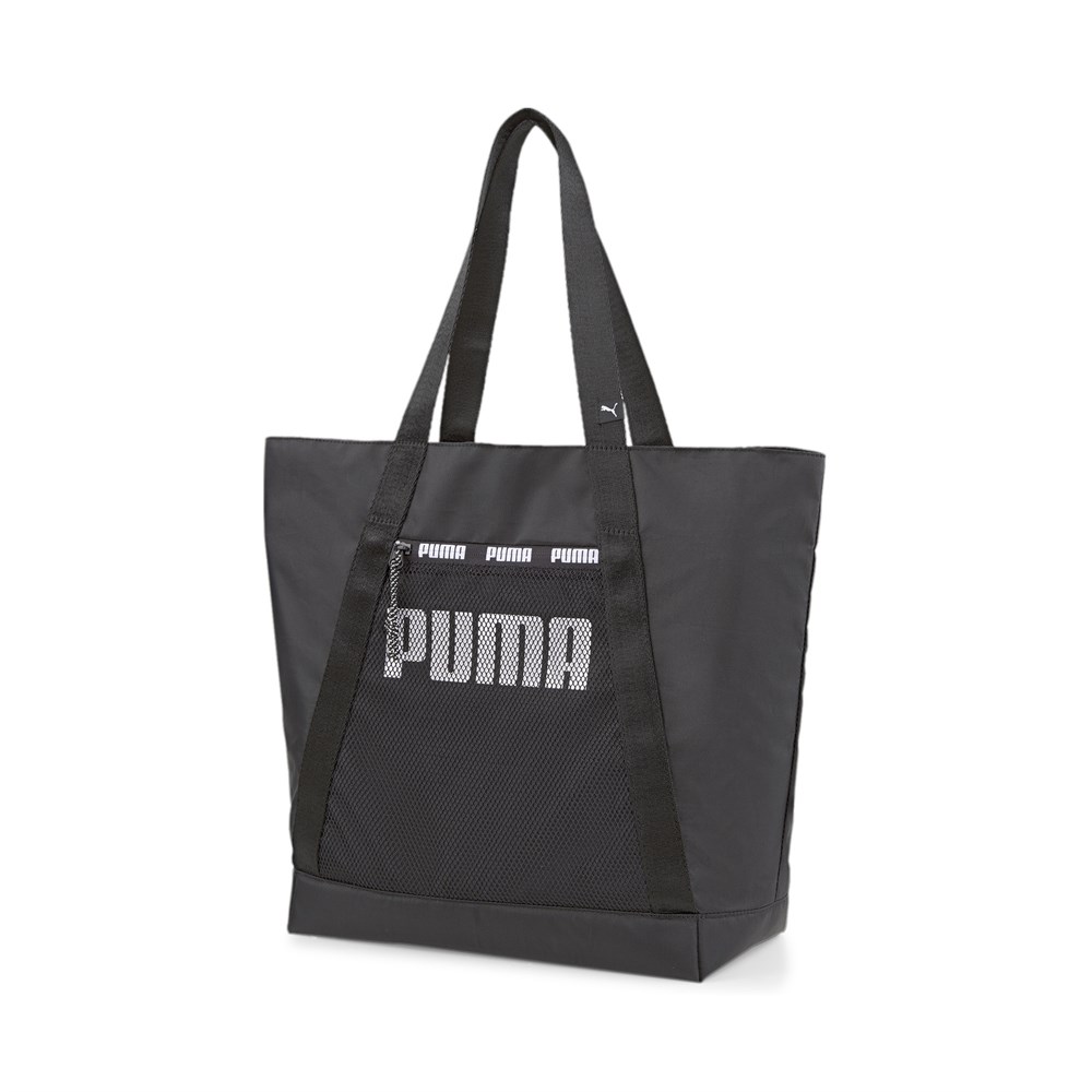 Puma Core Base Large Shopper Kadın Siyah Günlük Omuz Çantası - 078729-01