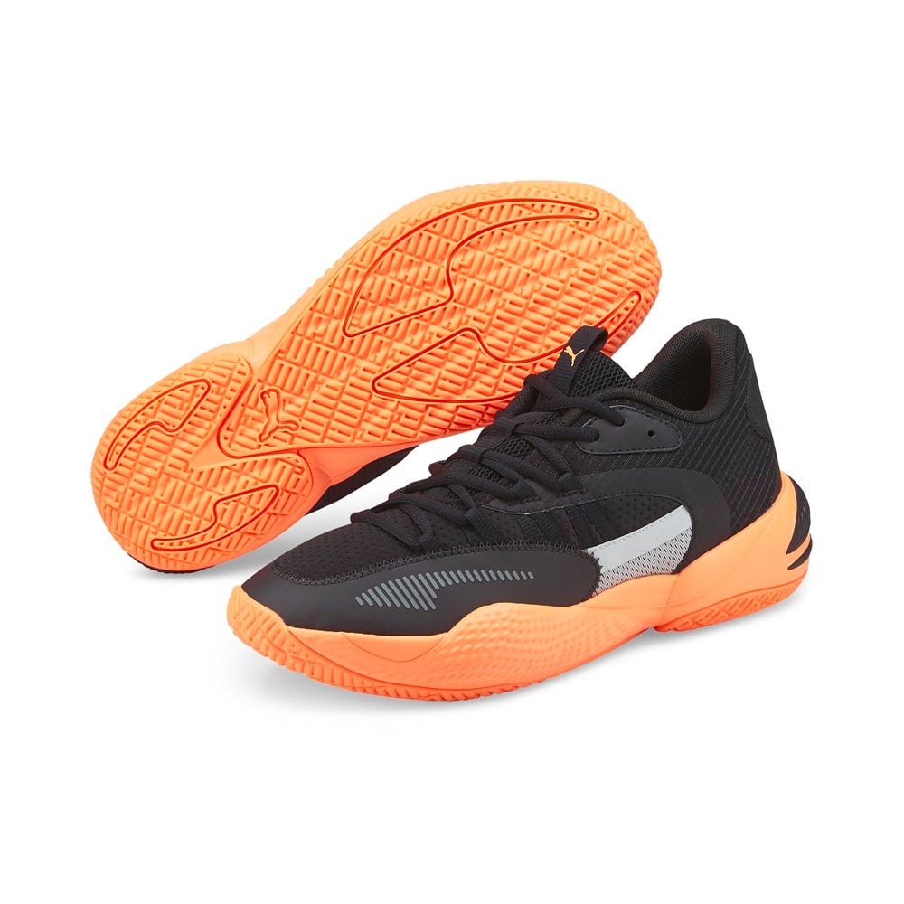 Puma Court Rider 2.0 Erkek Siyah Basketbol Spor Ayakkabı - 376646-01