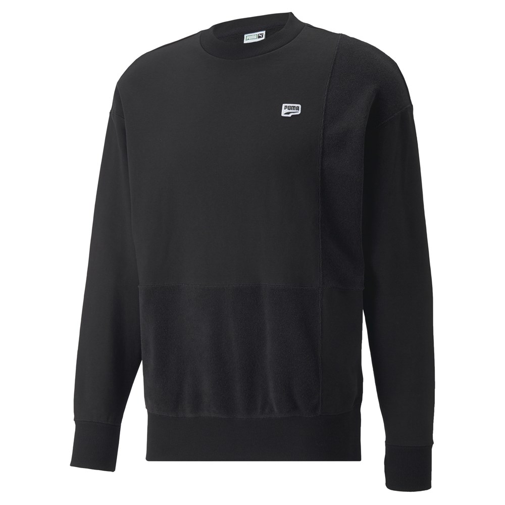 Puma Downtown Crew Tr Erkek Siyah Günlük Sweatshirt - 533674-01