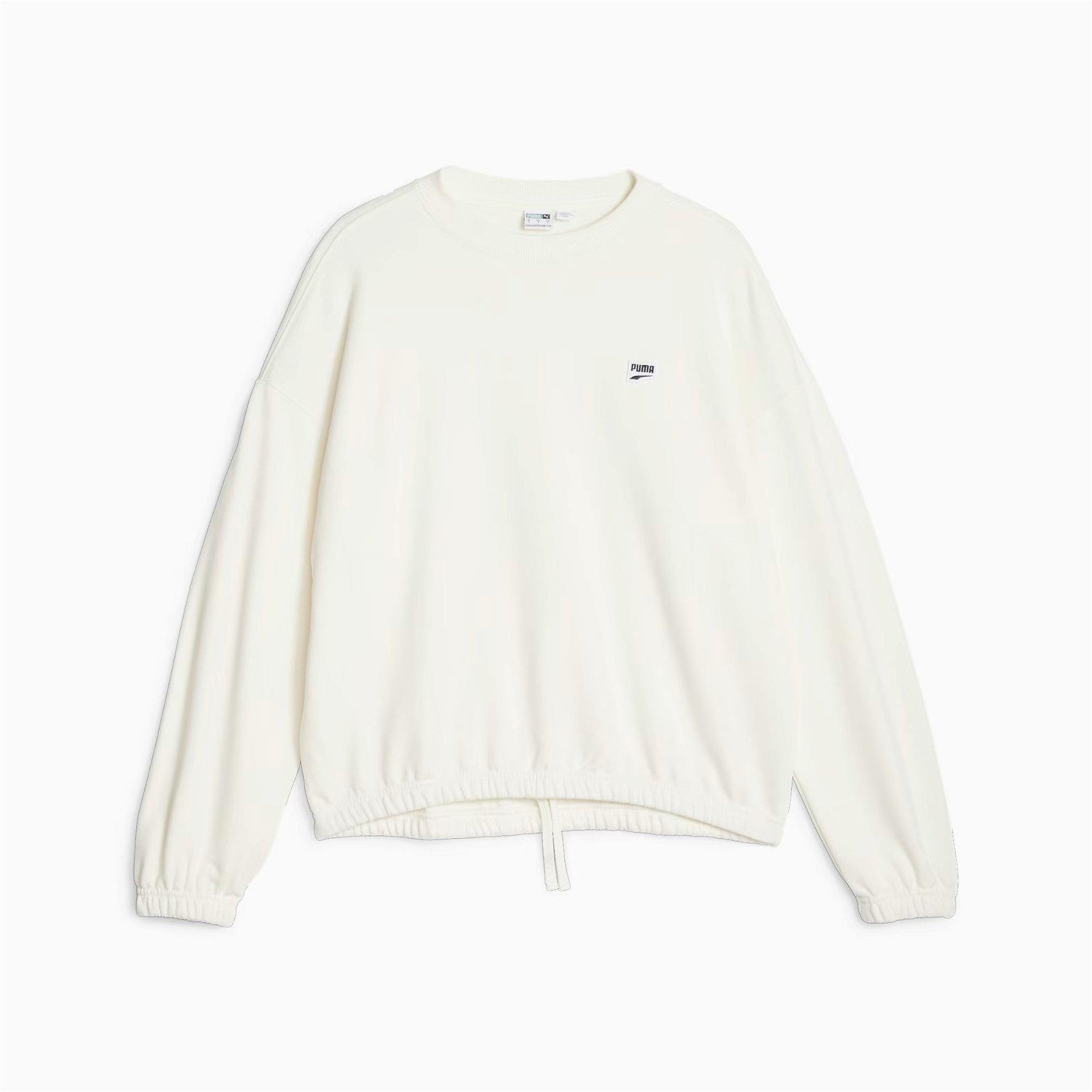Puma Downtown Oversized Crew  Kadın Sweatshirt