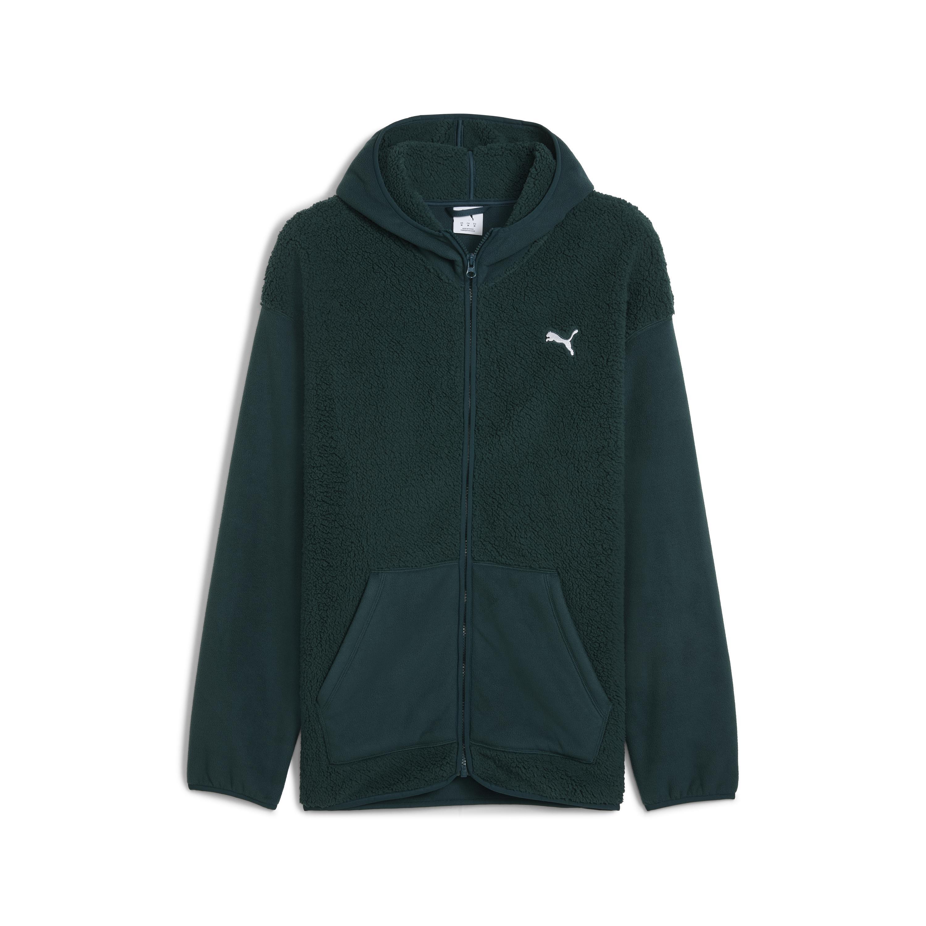 Puma Ess Elevated Full-Zip Hoodie Erkek Yetişkin Ceket
