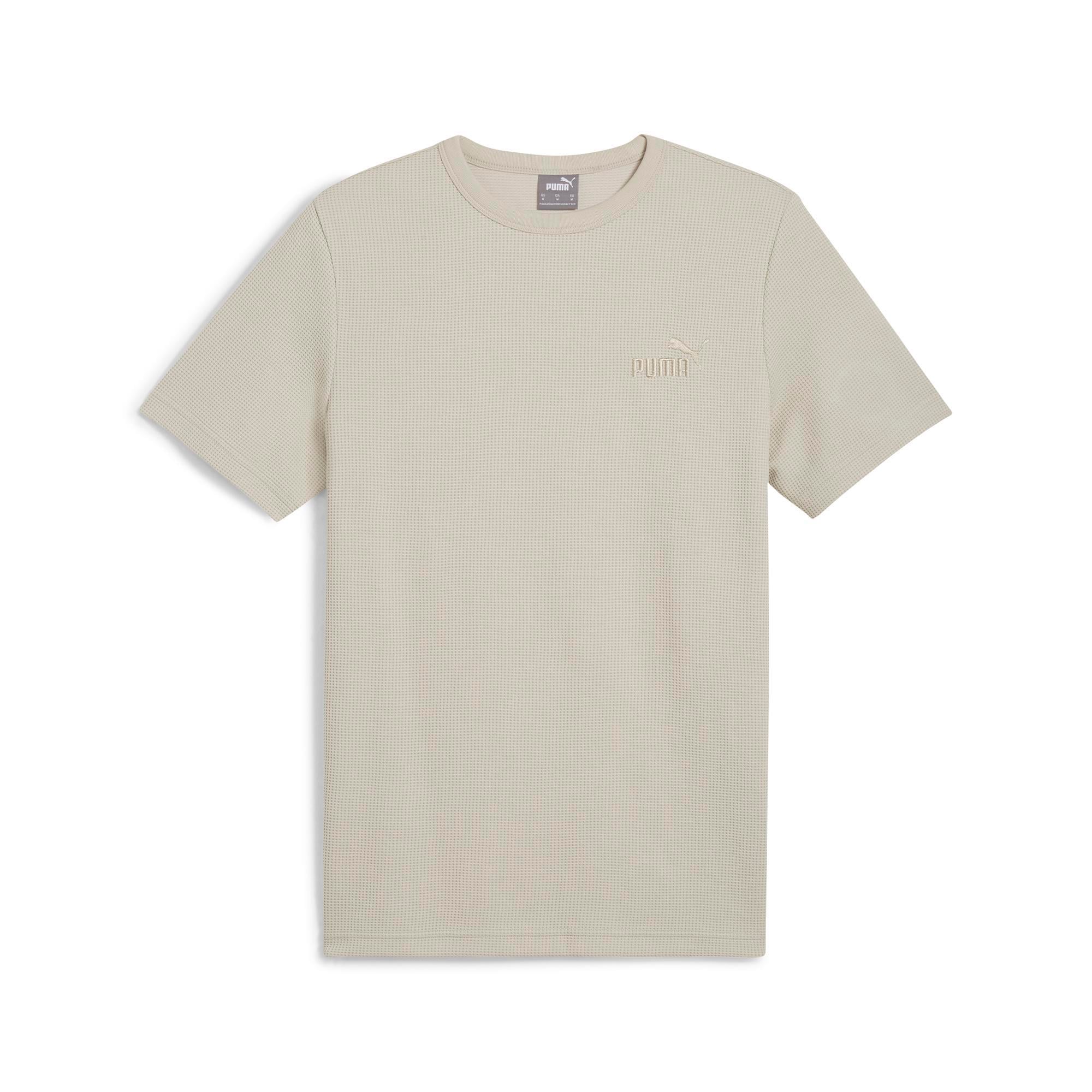 Puma Ess Elevated Waffle Tee Erkek T-shirt