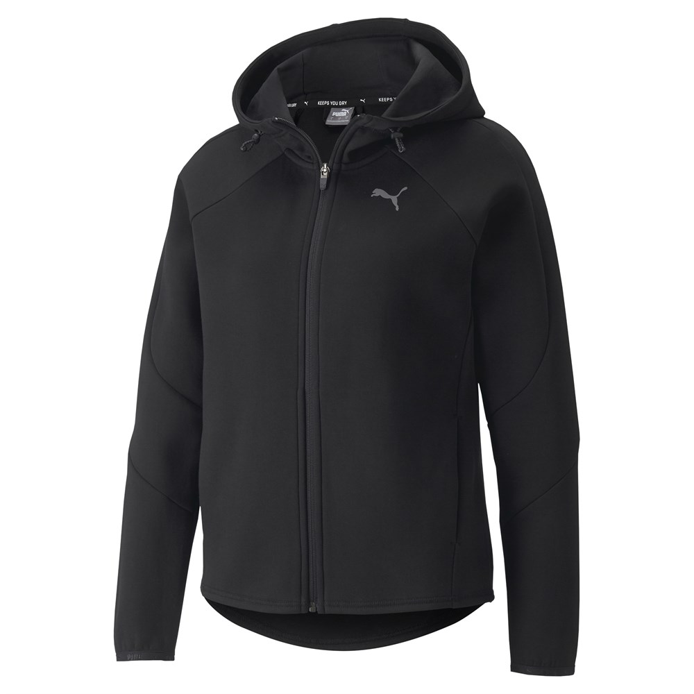 Puma Evostripe Full-Zip Hoodie Kadın Siyah Günlük Ceket - 847073-01