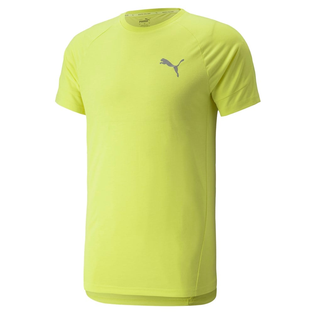 Puma Evostripe Tee Erkek Sarı Günlük T-shirt - 847394-29