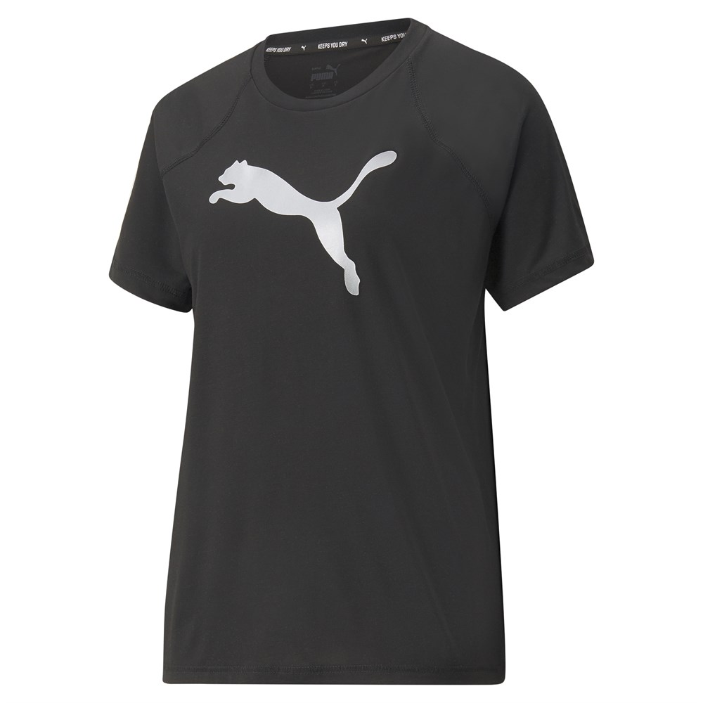 Puma Evostripe Tee Kadın Siyah Günlük T-shirt - 847070-01