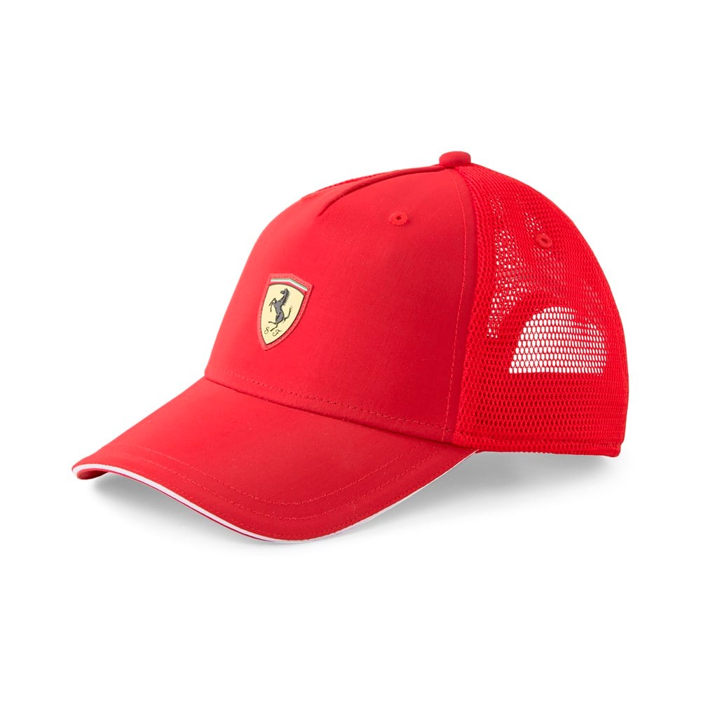 Puma Ferrari Sptwr Race Trucker Cap Unisex Kırmızı Günlük Şapka - 023715-01