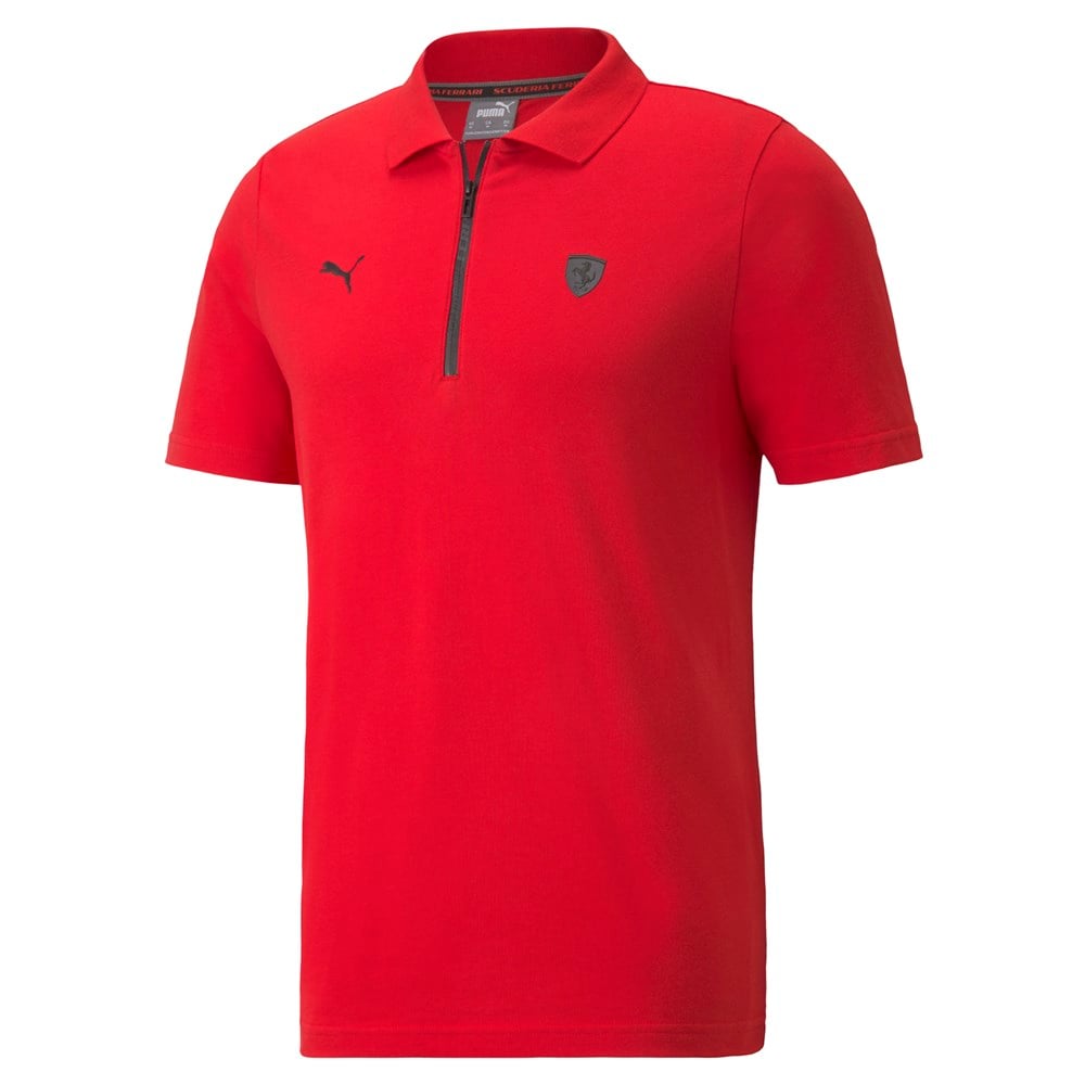 Puma Ferrari Style Polo Erkek Kırmızı Polo T-shirt - 53177402