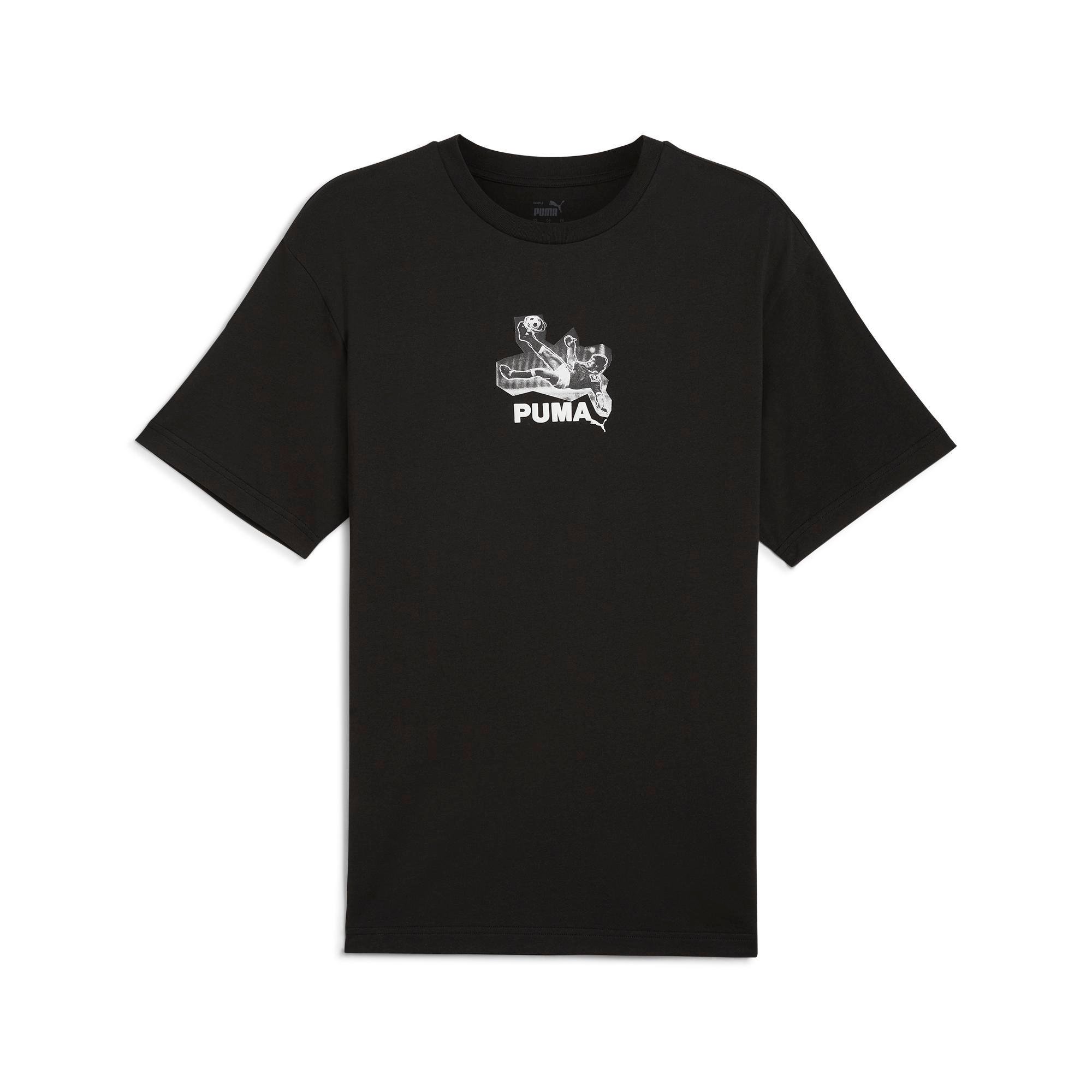 Puma Graphics Bicycle Kick Tee Erkek T-shirt