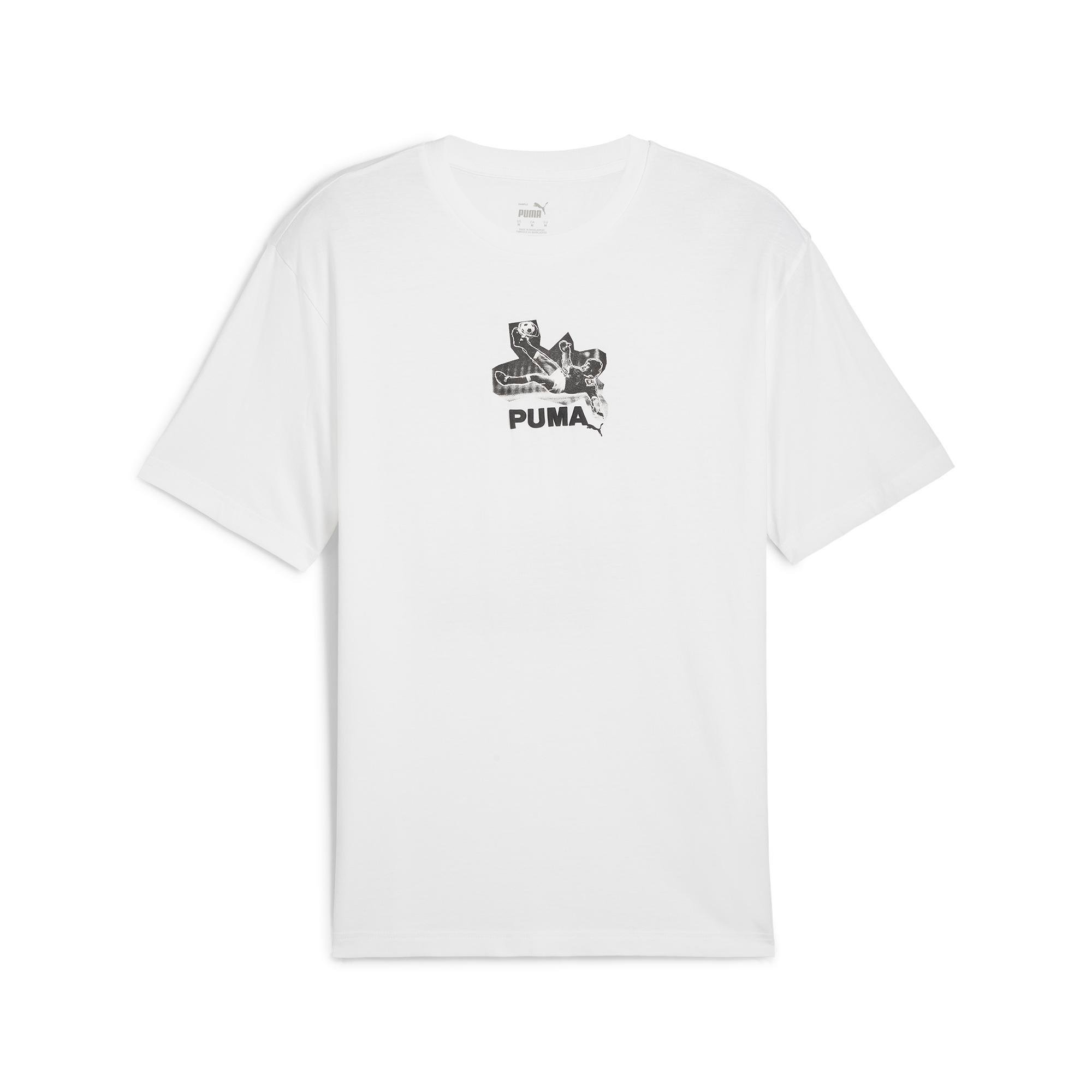 Puma Graphics Bicycle Kick Tee Erkek T-shirt