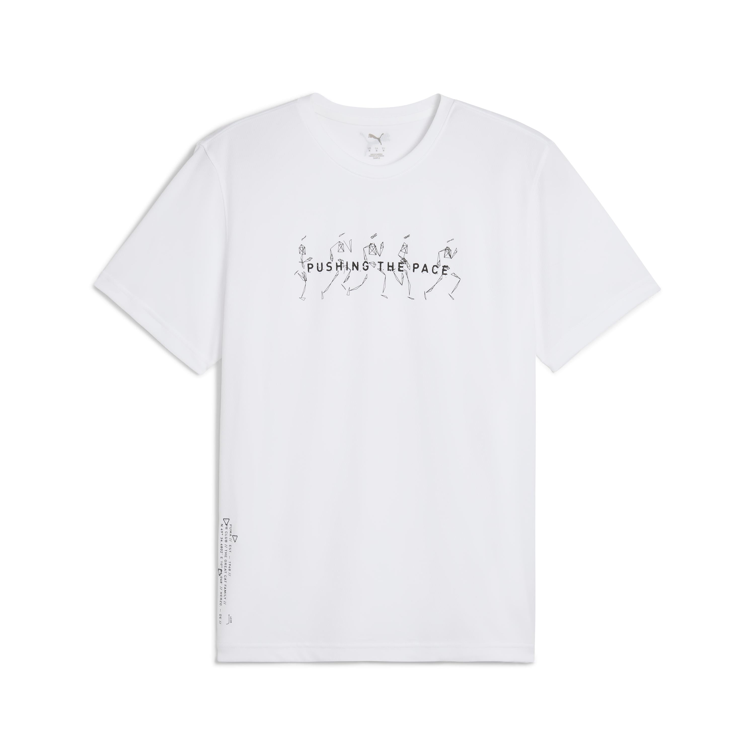 Puma Graphıcs Runnıng Illustratıo Erkek Tişört