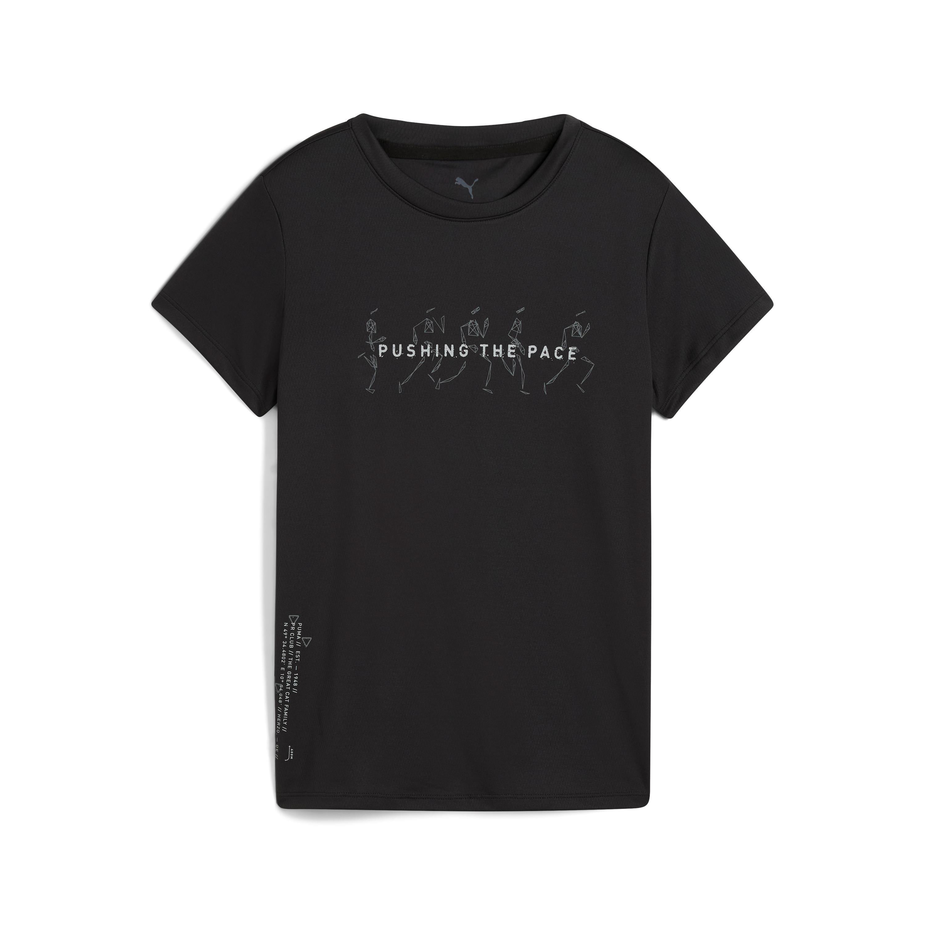 Puma Graphıcs Runnıng Slogan Tee Kadın Tişört