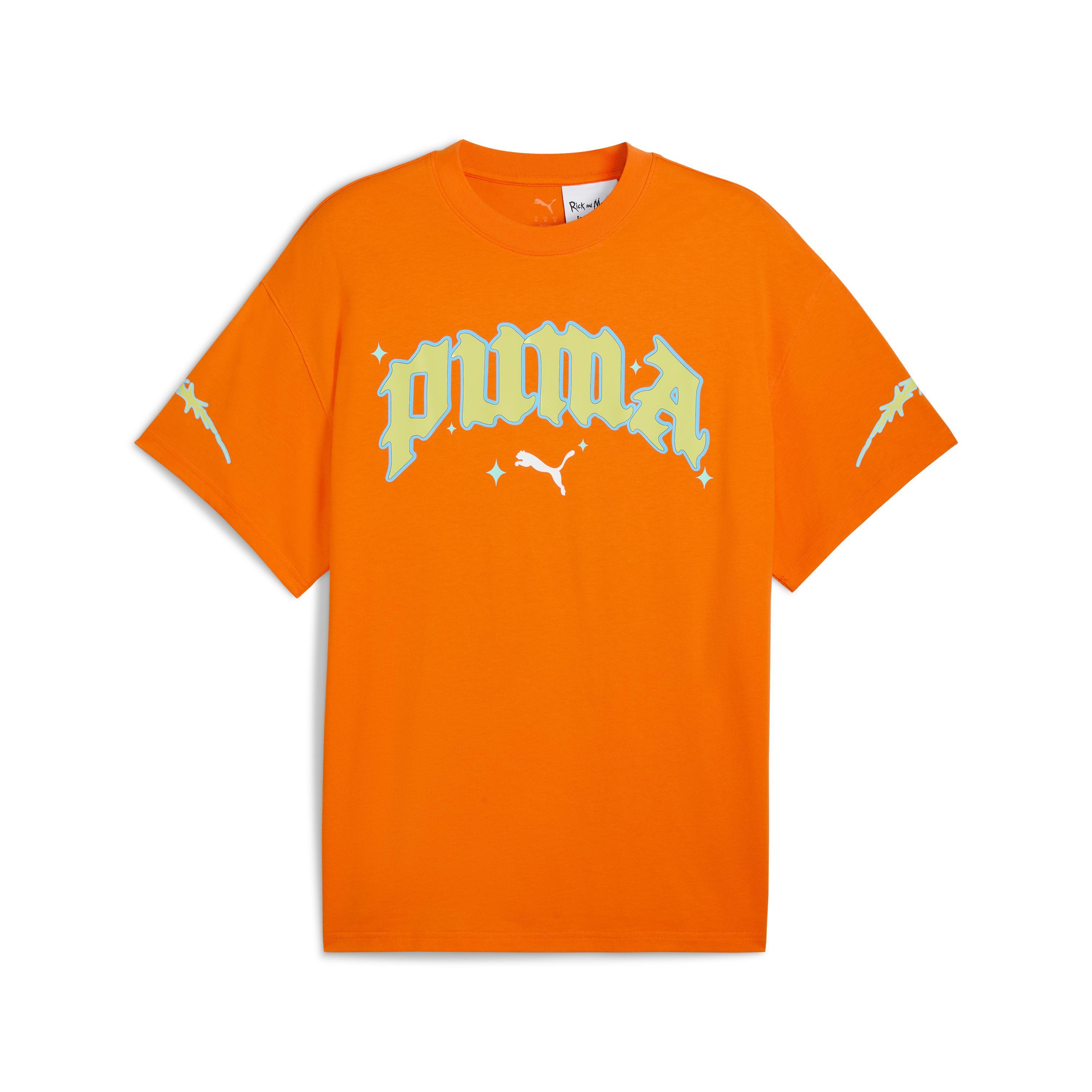 Puma Hoops X Rick And Morty Tee 2 Erkek Yetişkin T-shirt