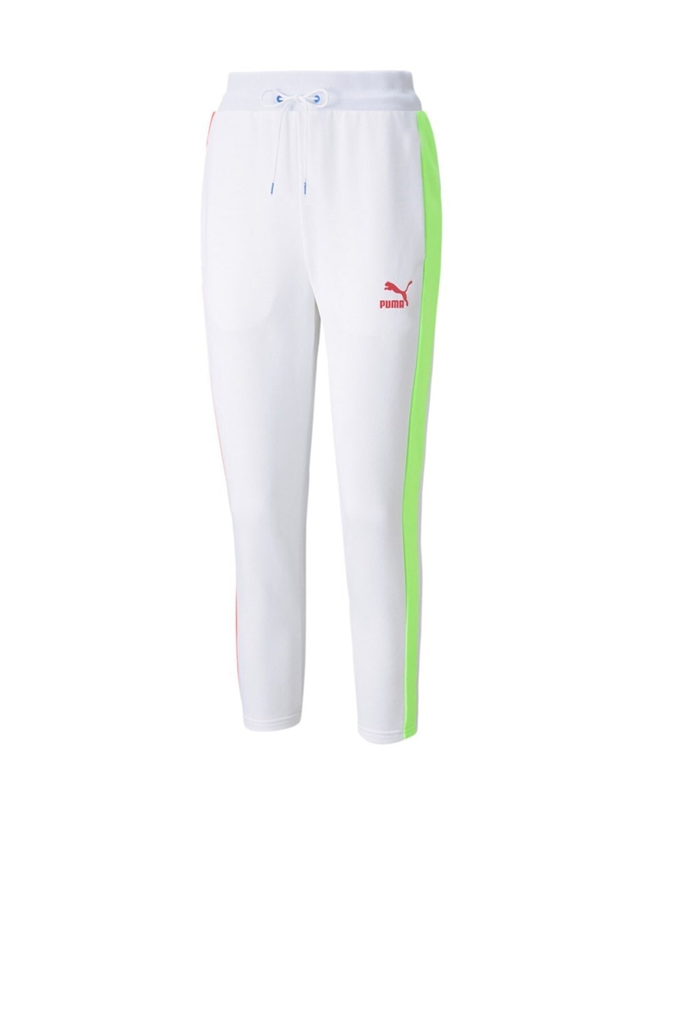 Puma Iconic T7 Cigarette Pants PT Kadın Beyaz Eşofman Altı - 53162702
