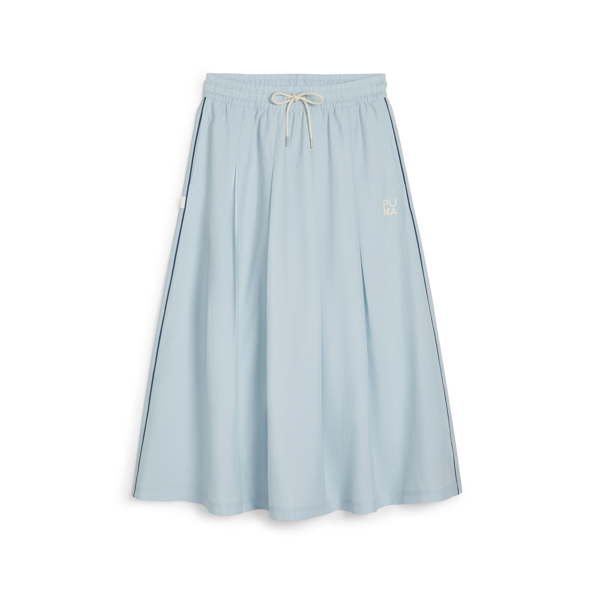 Puma infuse Pleated Midi Skirt Kadın Etek